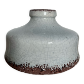 Raku style vase