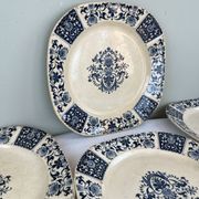 Antique plate from the late 19th century.