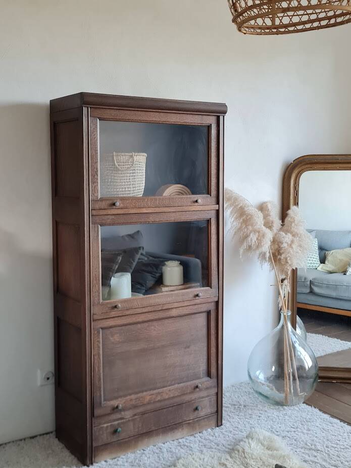 Trade furniture - Pharmacy display cabinet circa the 1960s