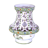 Moustier lamp, ceramic