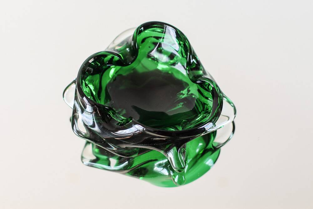 Glass ashtray