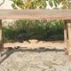 Table Espagnole en bois naturel 178 cm de long