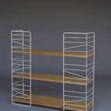 Bibliothèque suédoise à étagères par Kasje & Nils Nisse Strinning pour String, années 1950