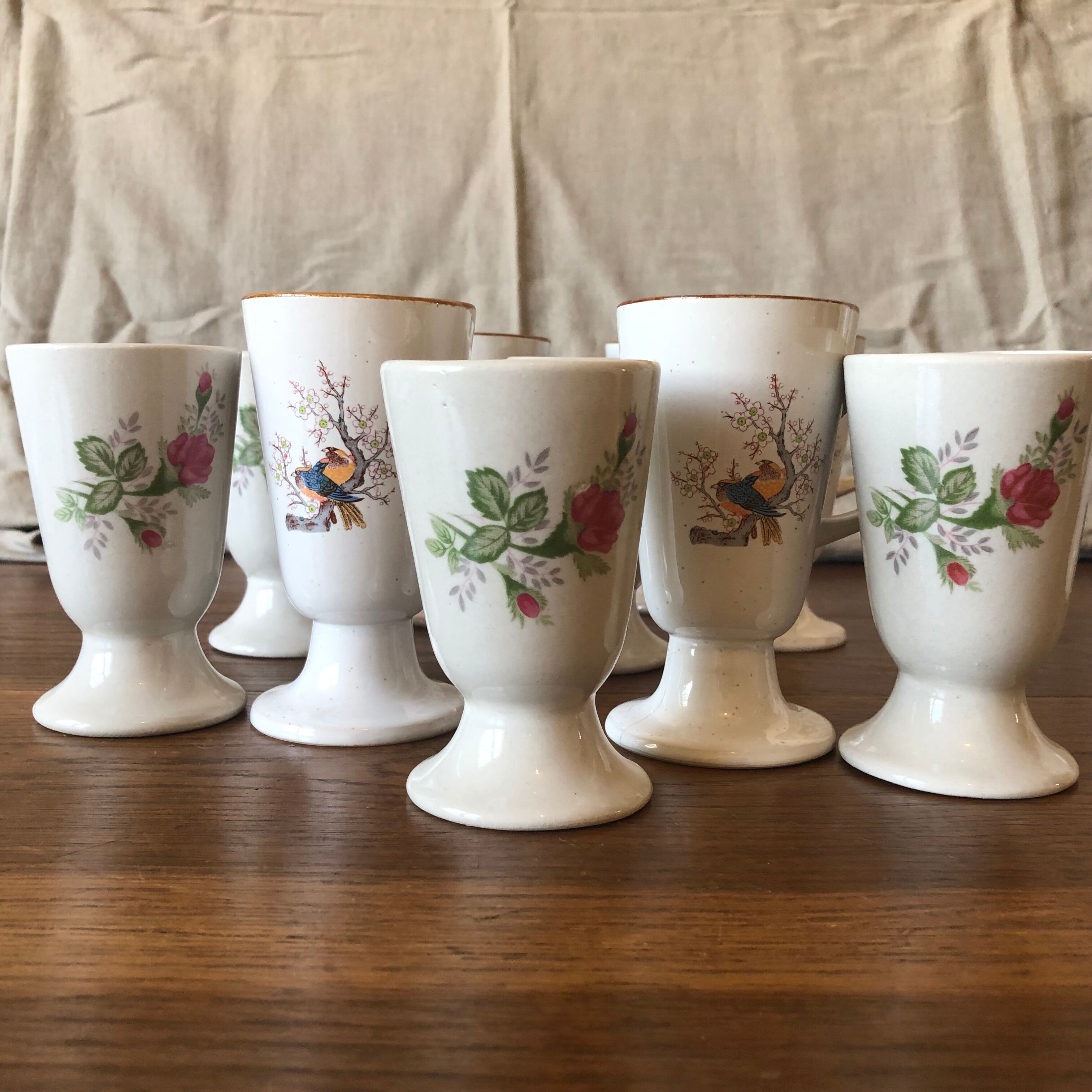 Service mazagrans mismatched sandstone