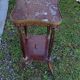 Table d'appoint de style Louis XVI en bois et placage