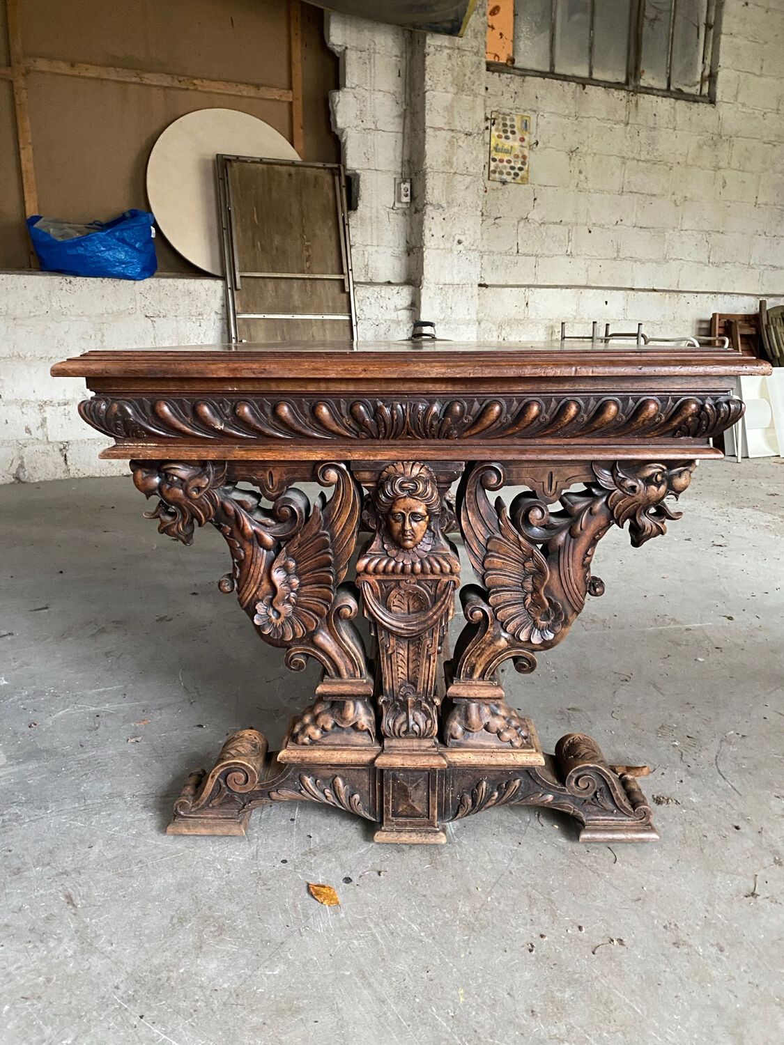 Pair of glass-fronted library cabinets