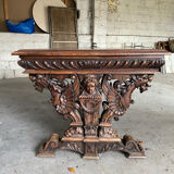 Pair of glass-fronted library cabinets