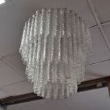 Vintage Italian Murano glass chandelier by Toni Zuccheri for Venini, 1960s