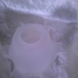 Set of 5 frosted glass lampshades