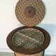 Vintage round tripod worker with tapered feet - 1960