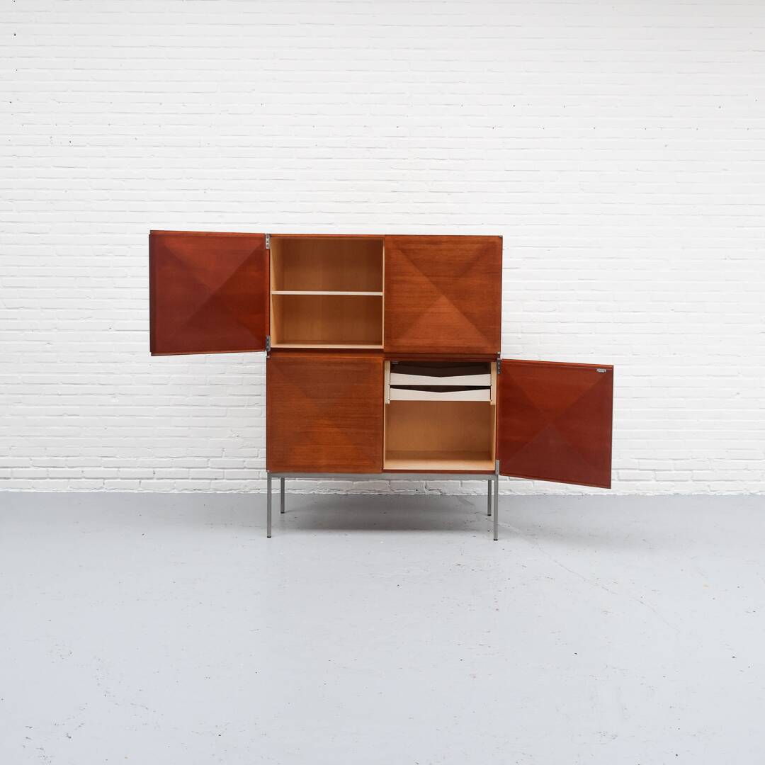 Behr 1307 Diamond Highboard by Antoine Philippon & Jacqueline Lecoq 1960s