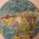 Mappemonde carte ancienne hémisphère nord