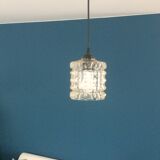 Chiseled glass hanging