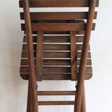 1920's Folding Garden Chair by Gebrüder Thonet