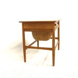 Teak worker, Raknes Møbelfabrik, Bergen Bruksbo, 1960