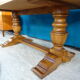 Farmhouse table in solid oak 190 cm