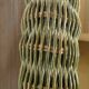 VINTAGE WICKER HEADBOARD, 80s/90s