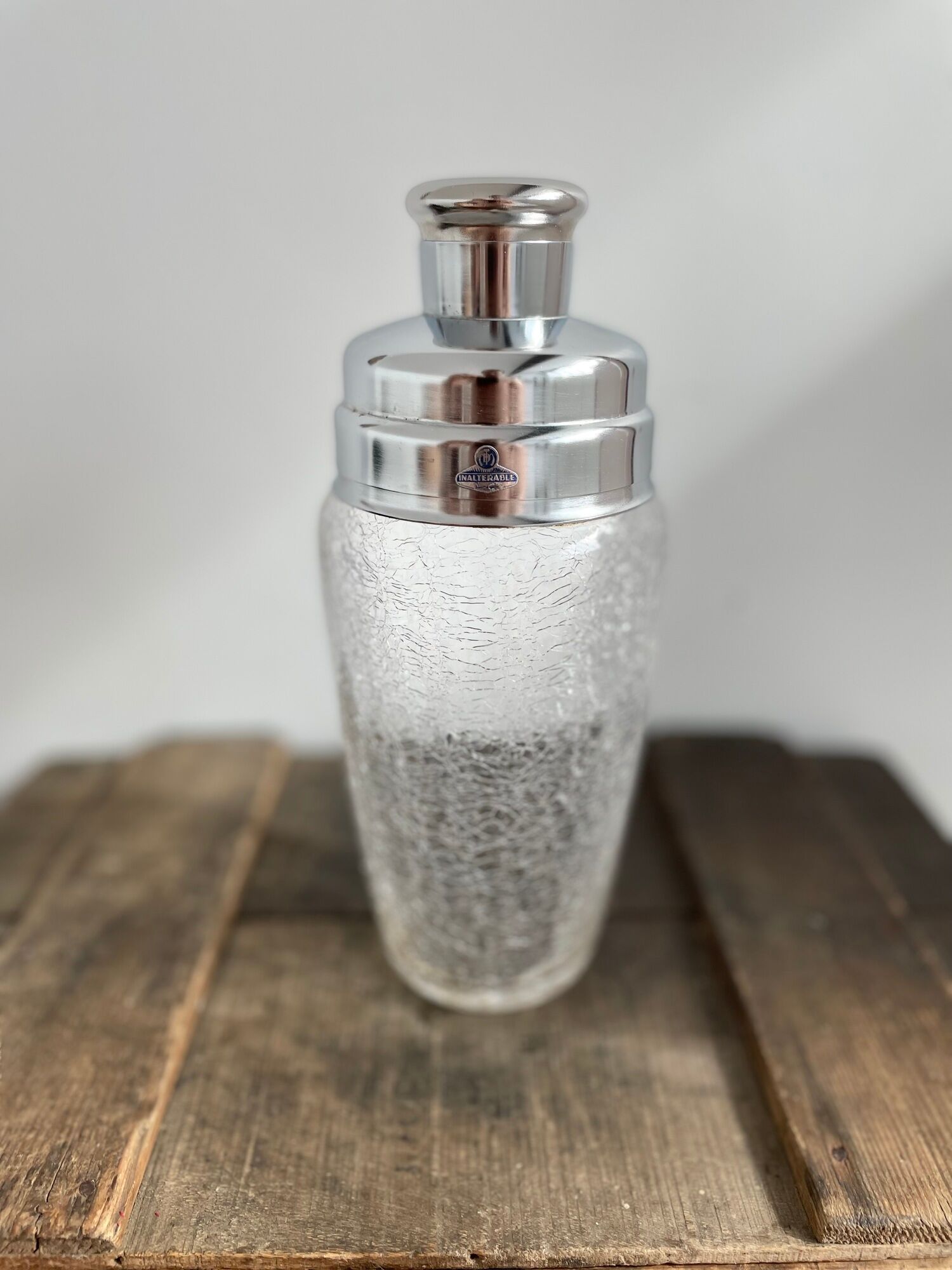 DeMeyere Inalterable Crystal Shaker - Crystal Martini Shaker Ice Bucket - Belgium