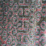 Handmade handmade Afghan Belutch vintage carpet 122x206 cm