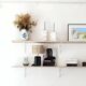 Duo of candle holders - CREAM WHITE