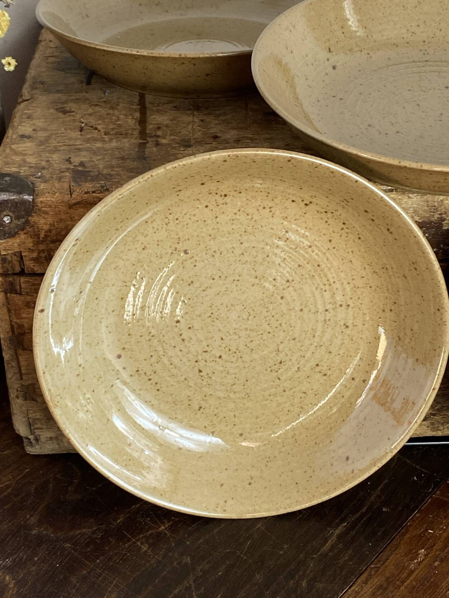 Deep plates, Manor stoneware