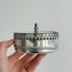 Vintage metal butter dish