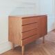 Buffet/enfilade Hölzle modernist vintage renovated, 1950s-60s