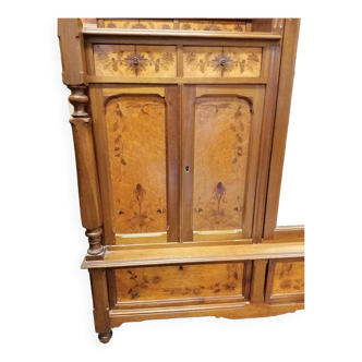 Armoire Art nouveau marquetée