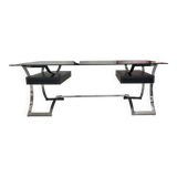 glass desk