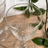 Set of 6 small liquor glasses