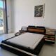 Vintage 1970s platform bed, futuristic style, Fratelli Proserpio.