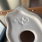 Vintage Siamese Cat Statuette - Slender Ceramic - Signed