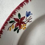 Sarreguemines Digoin Evelyne soup plate