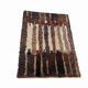 Original Abstract Scandinavian High Pile Abstract Rya Rug Carpet, Finland, 1960s