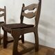 Dining room furniture Table and chairs XX century