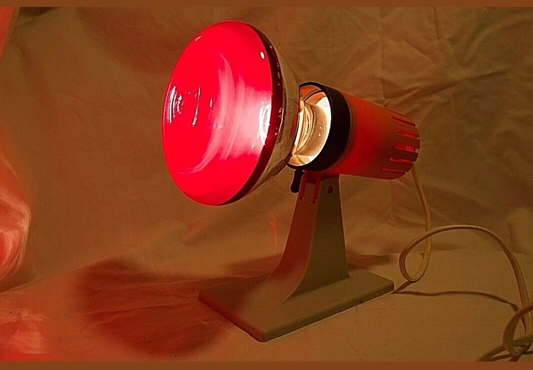 Vintage infrared lamp