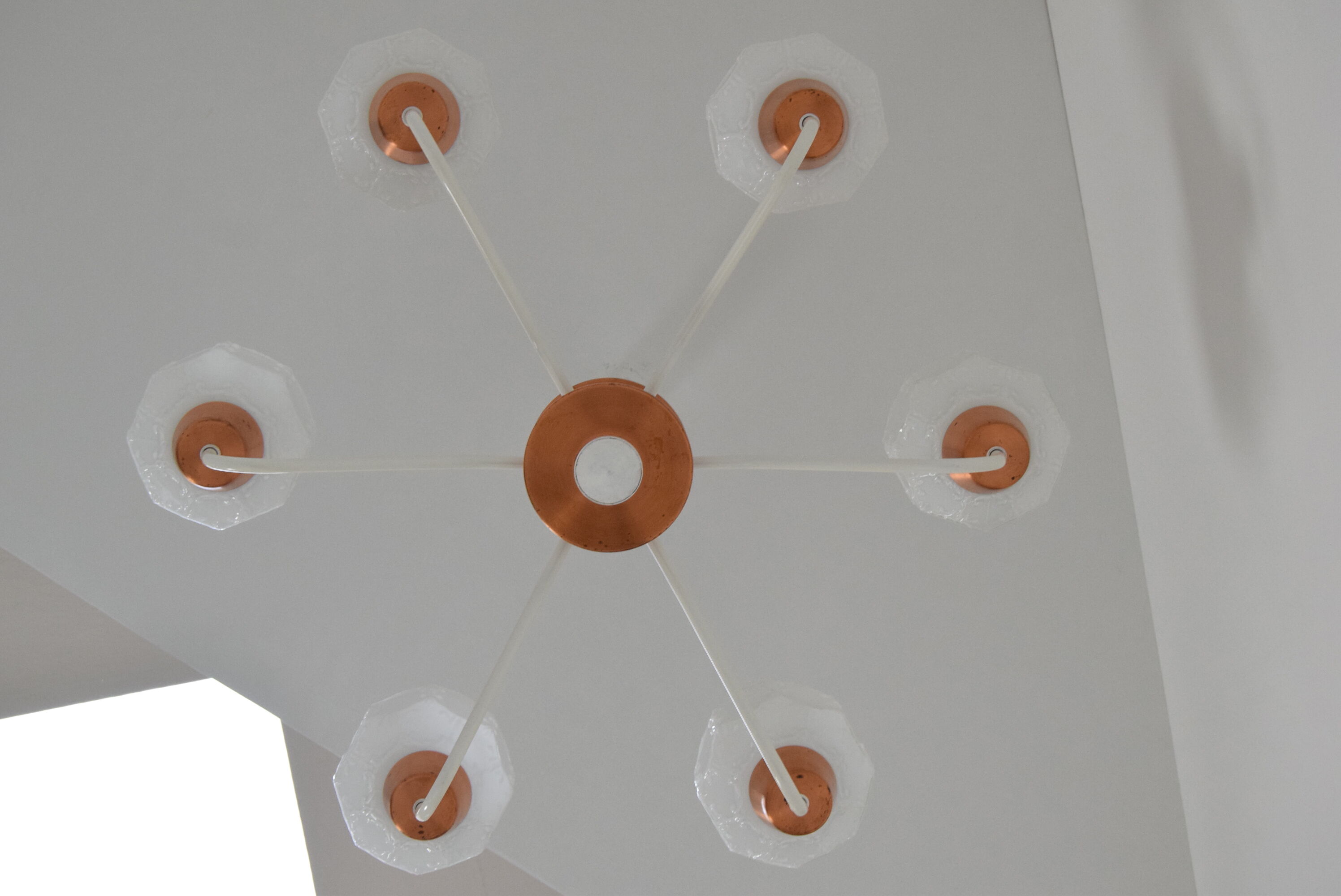 Mid-Century Chandelier/Drukov, 1970‘s.