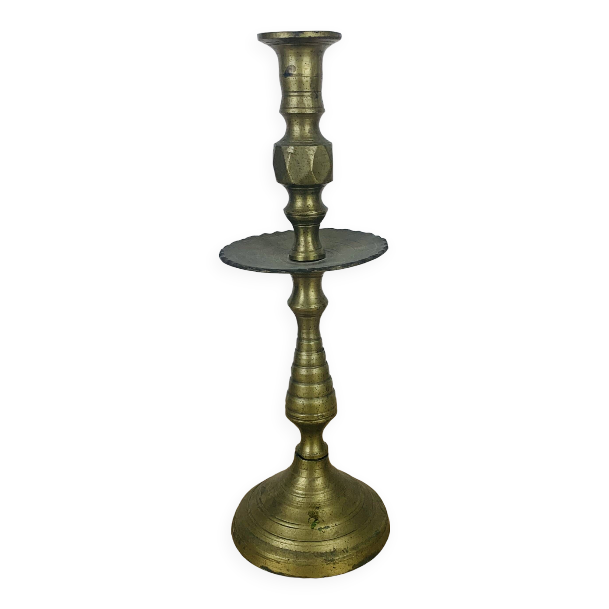 Brass candle holder 37 cm XXL