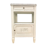 White bedside