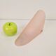 Vintage Triangular Conical Wall Sconces in Pink Frosted Glass from Lumal-It, 1990s, Set of 2