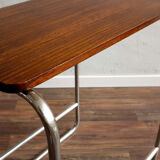 Table d’appoint de style Bauhaus fabriquée par Kovona Tchécoslovaquie,