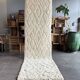 Berber Mrirt White hallway rug 95x390 cm