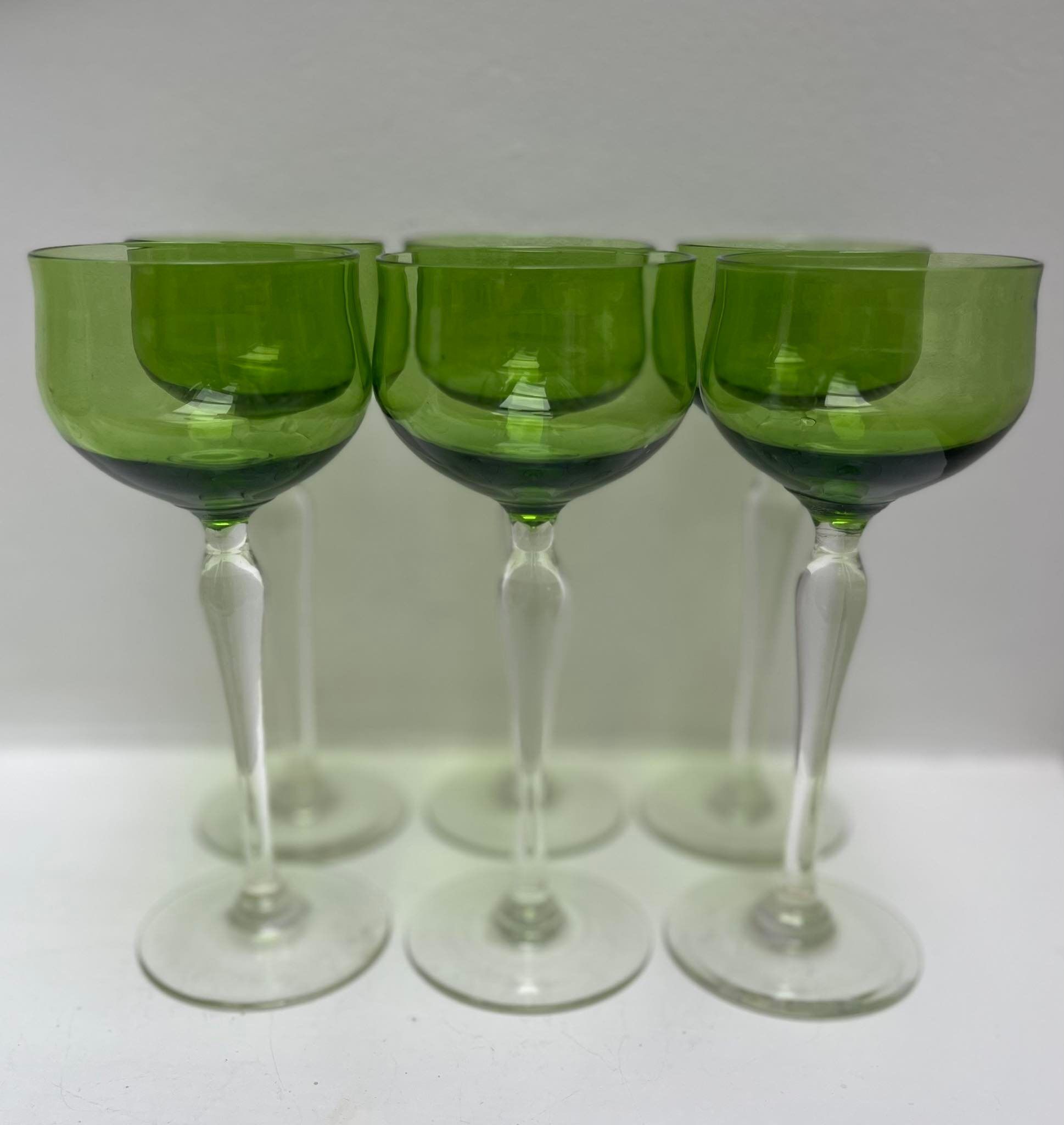 Set of 6 a glasses cristal Val Saint Lambert