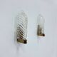 Set of 2 Barovier & Toso wall lamps sconce, 1950s Italy