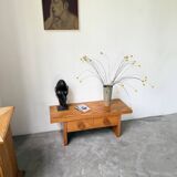 Meuble d’appoint bas style Perriand