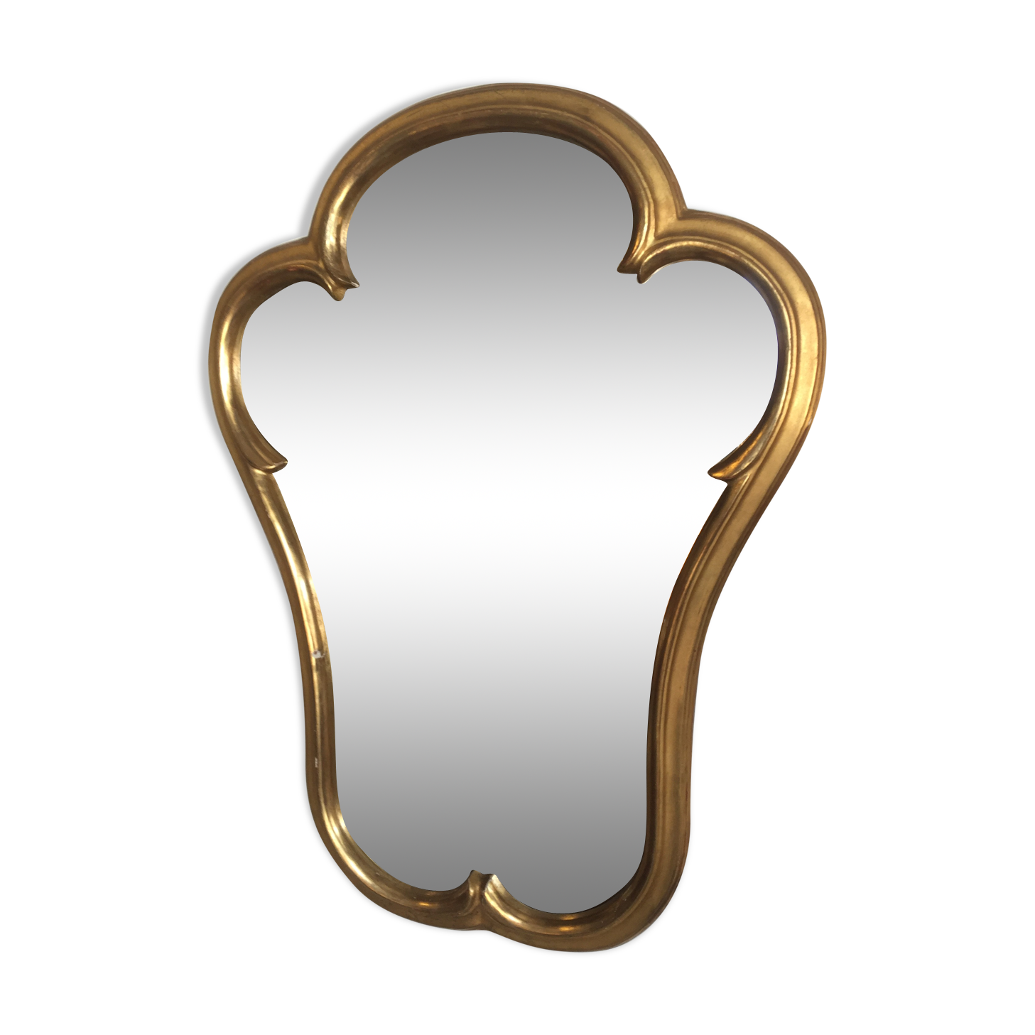 Golden mirror 48x63cm