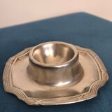 Silver-plated egg cup