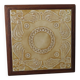 Wooden and ceramic trivet