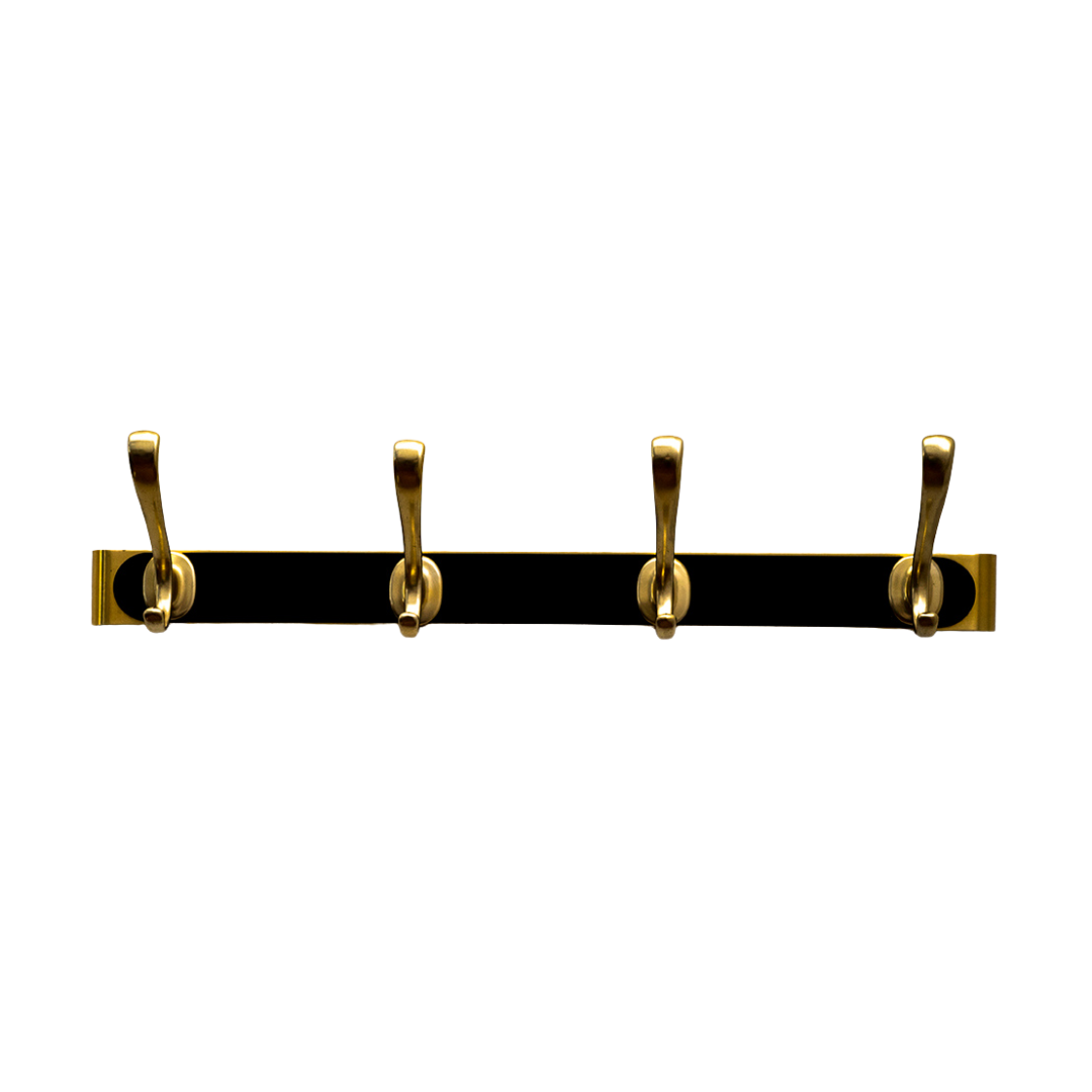 Regency style wall coat rack