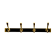 Regency style wall coat rack